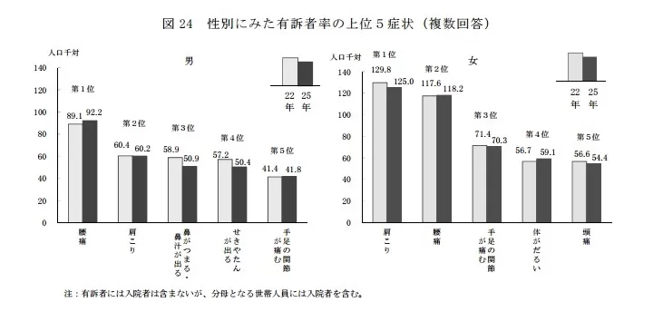 厚生労働省　平成２５年度　国民生活基礎調査